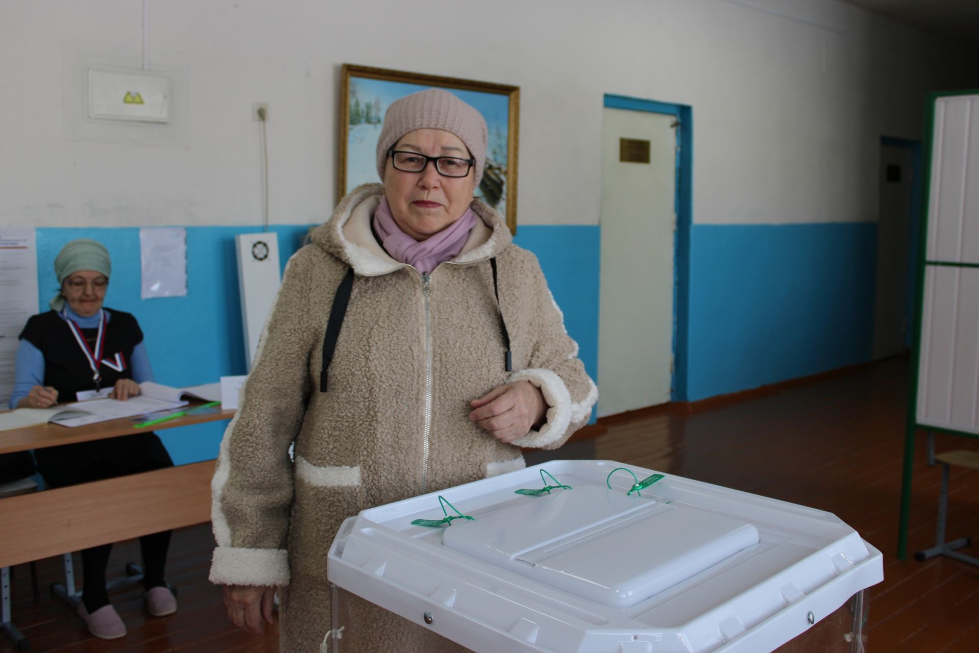 В селе Чубуклы Заинского района проголосовали матери бойцов СВО
