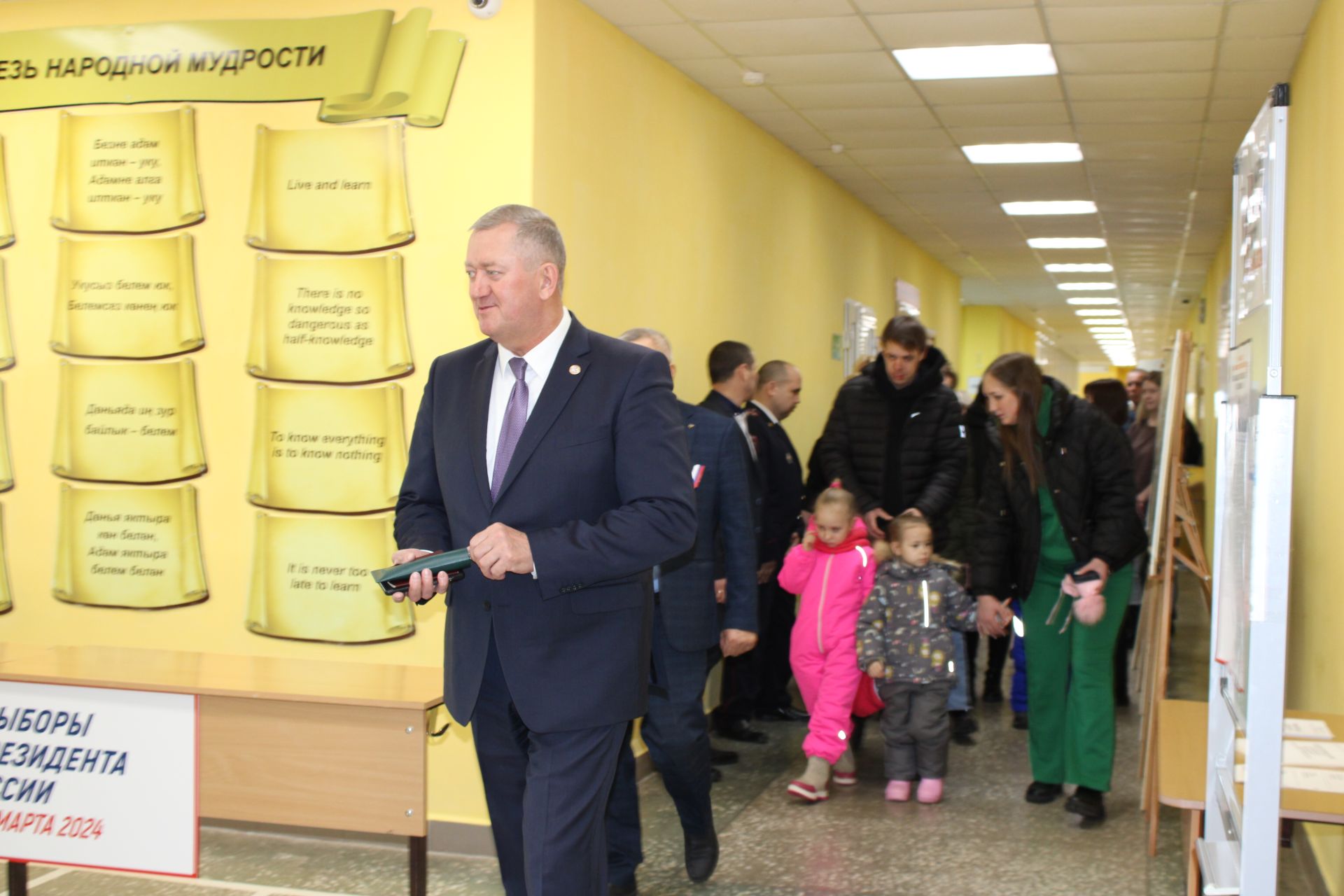 Россия Президентын сайлауларда Зәй районы башлыгы тавыш бирде