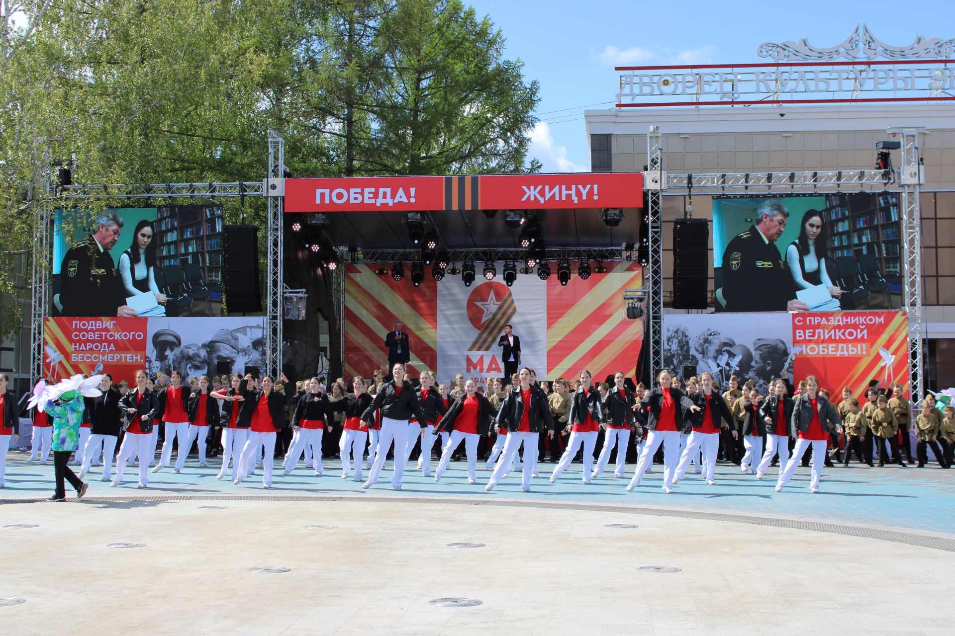 Полный фоторепортаж с празднования Дня Победы в Заинске