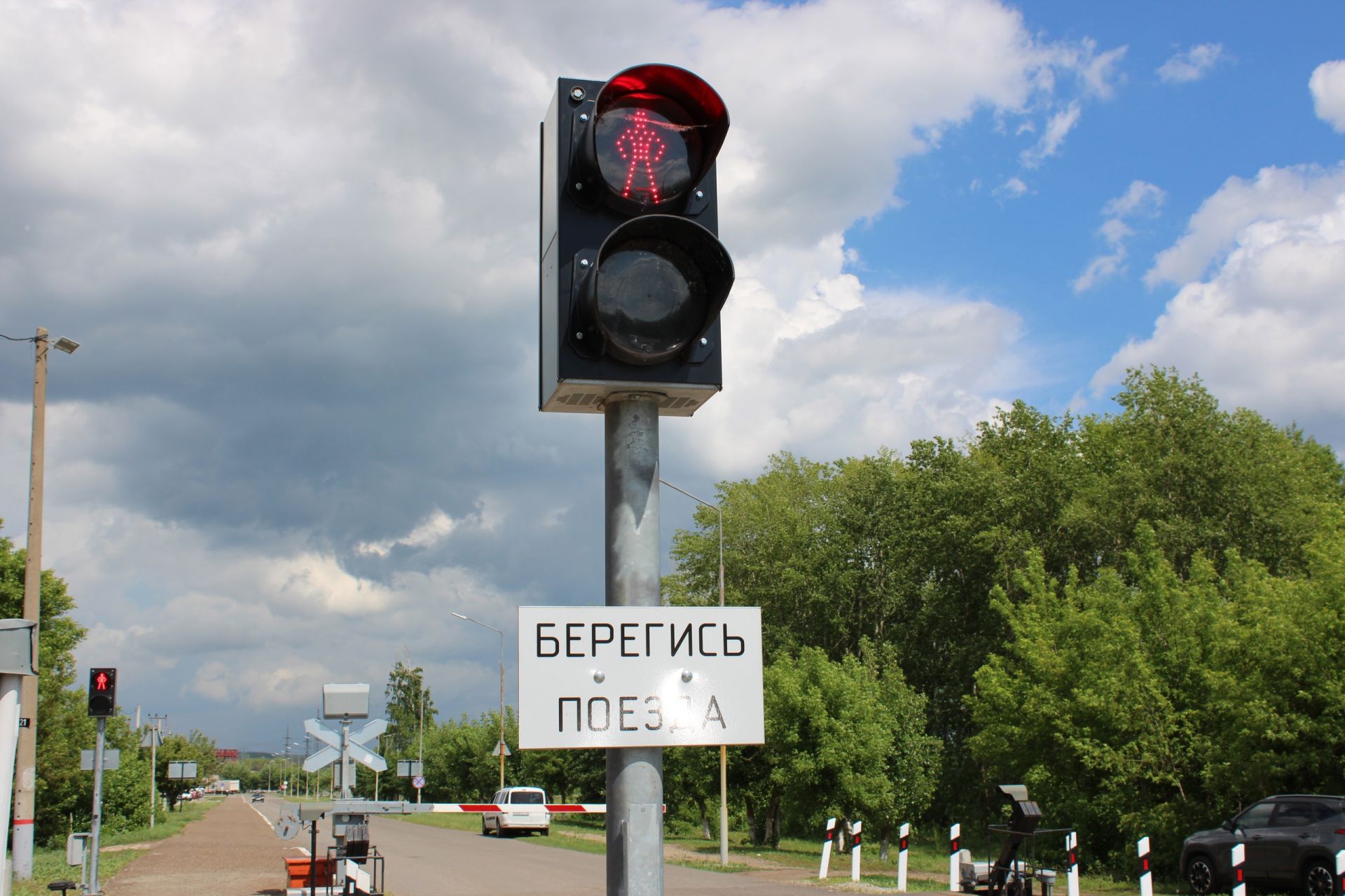 На железнодорожном переезде в Заинске прошли учения