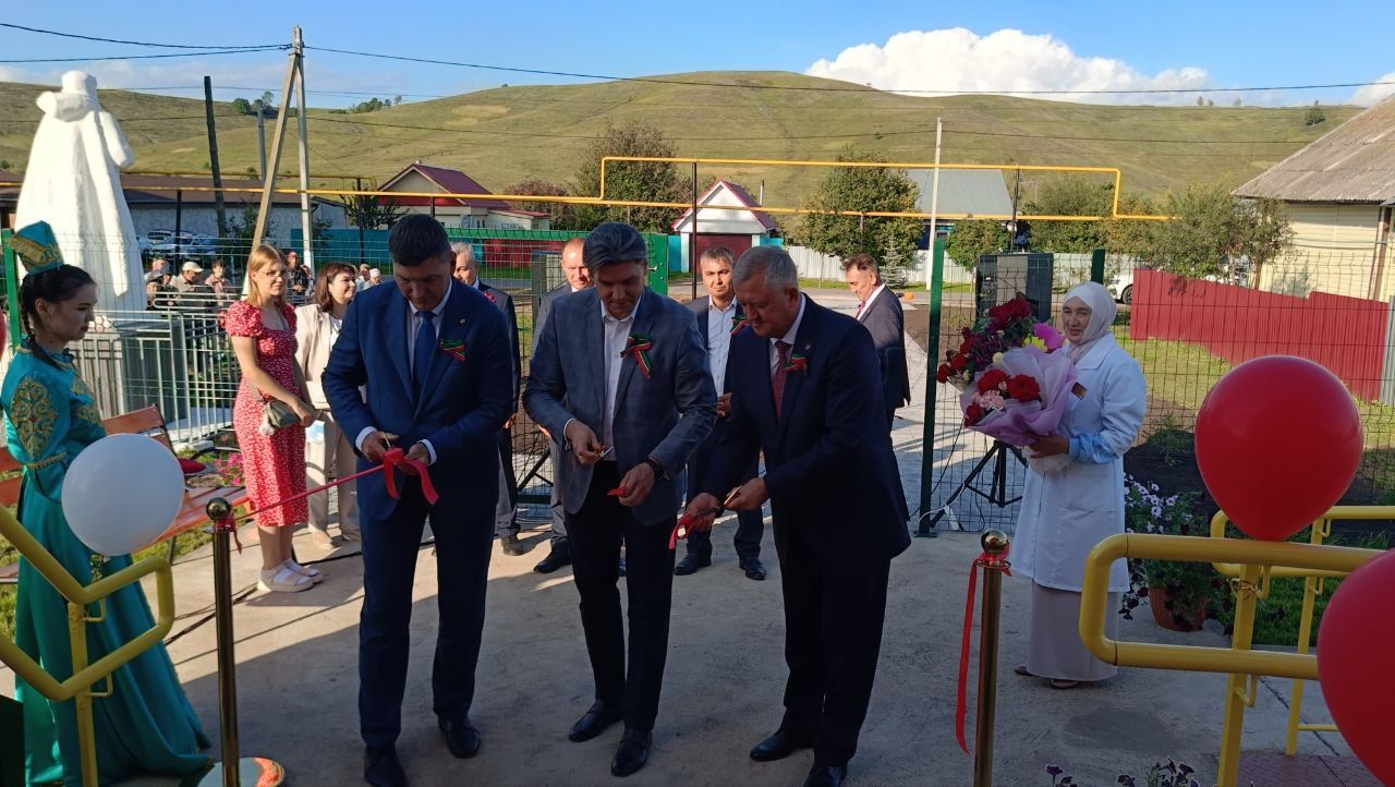 Новый ФАП открылся в селе Керекес Заинского района