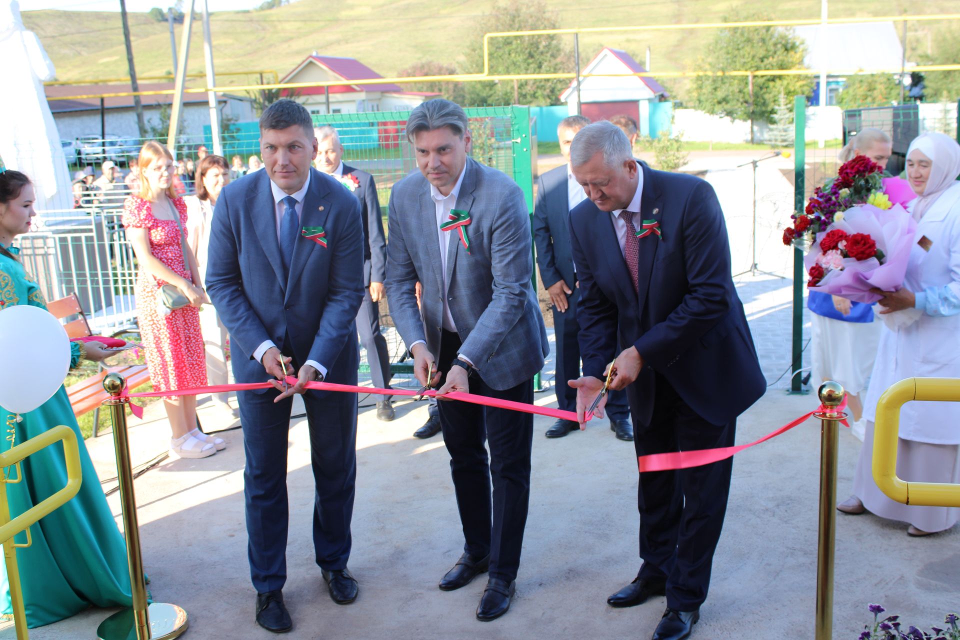 Новый ФАП открылся в селе Керекес Заинского района