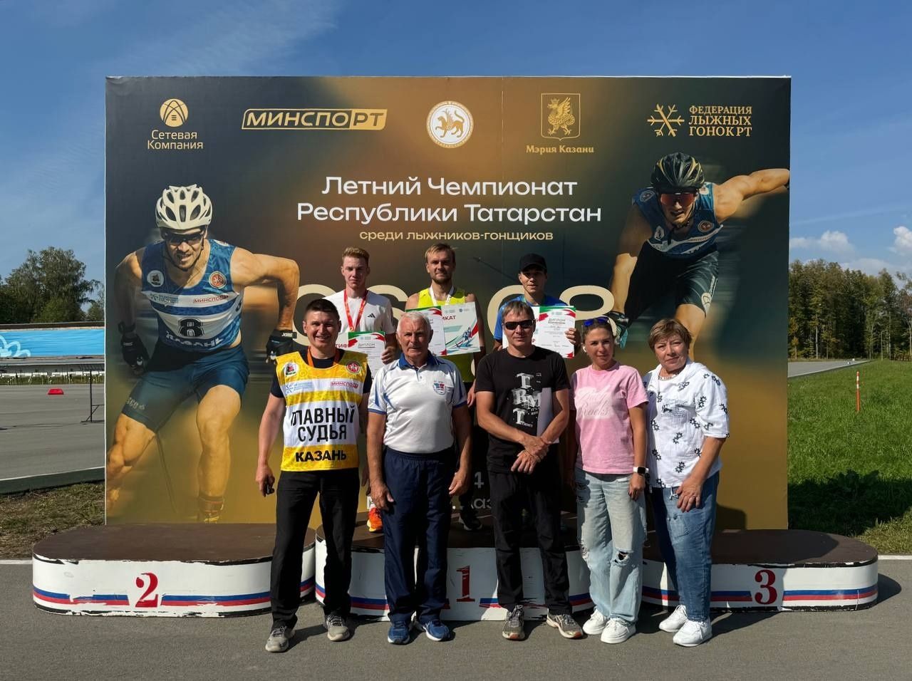 Заинские лыжники стали победителями и призерами Летнего Чемпионата РТ