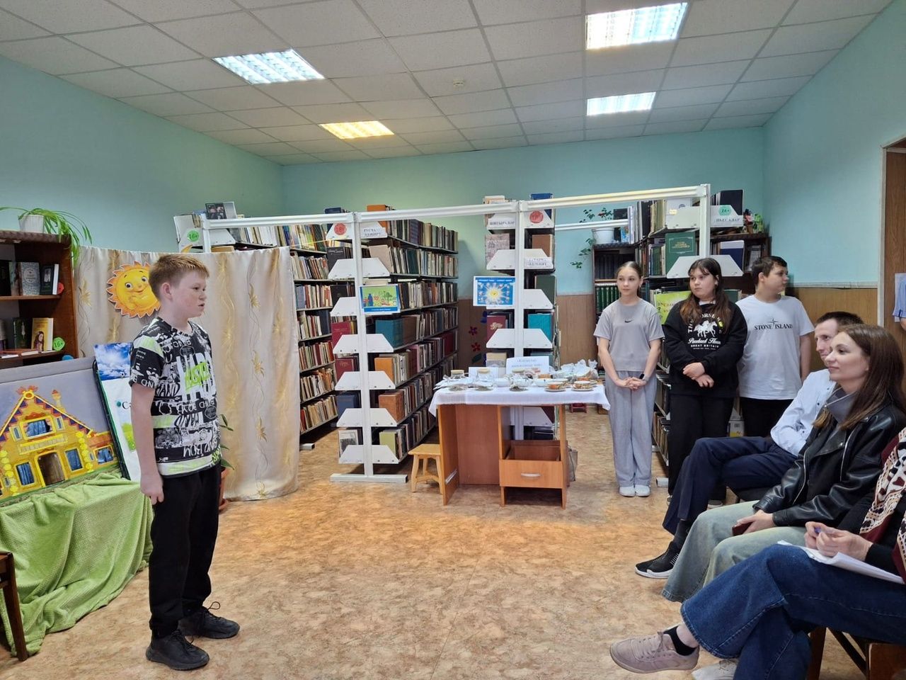 Сарсаз-Баграж балалары сәламәтлек аланына сәяхәт ясады