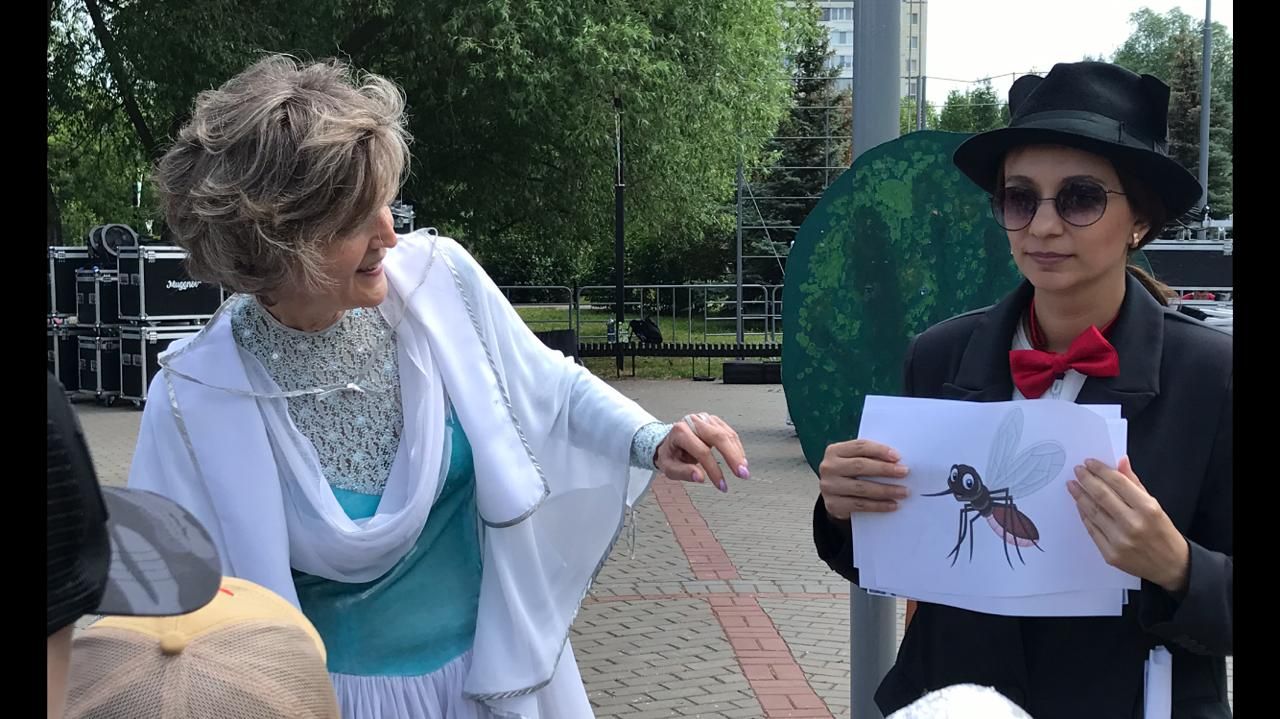 Пушкинский день: заинские дети встретились с героями любимых произведений