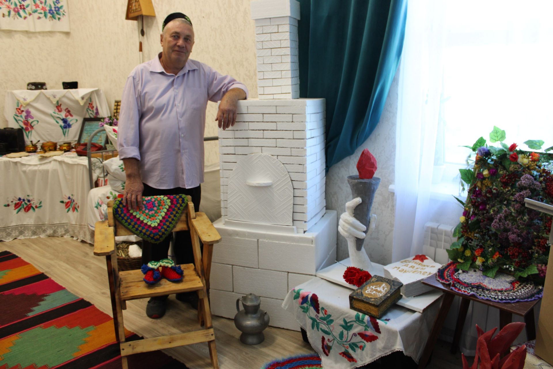 Труд и творчество Данила Ахатова согревают село Куш-Елга Заинского района