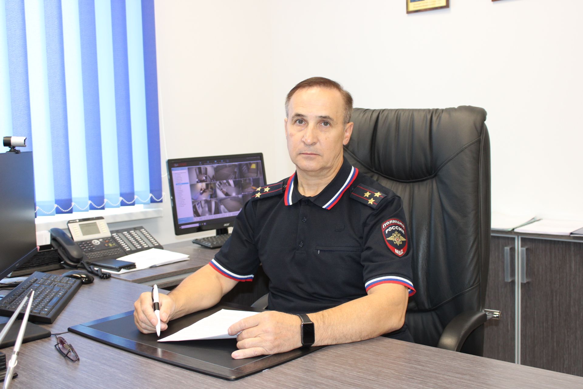 Начальник Заинского отдела МВД Олег Камалюков: «Съемка последствий атак дронов запрещена — это опасно и играет на руку врагу»