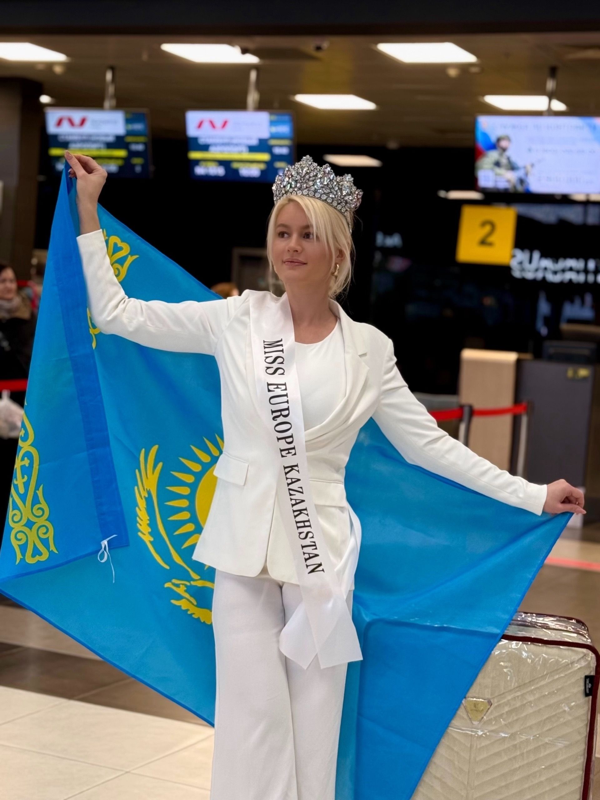 Уроженка Заинска Лейсан Шагиева представит Казахстан на конкурсе Мисс Европа 2026