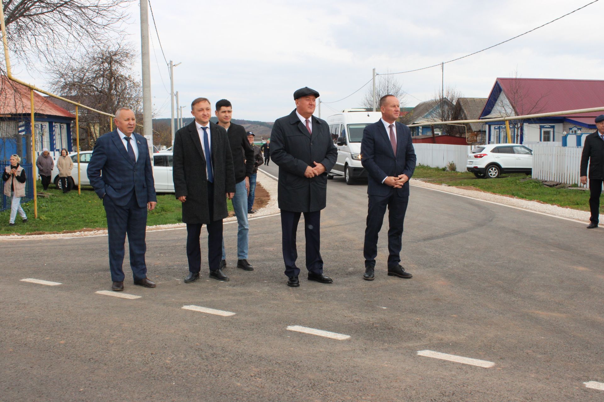 В Заинском районе открыли сразу несколько дорог после капремонта