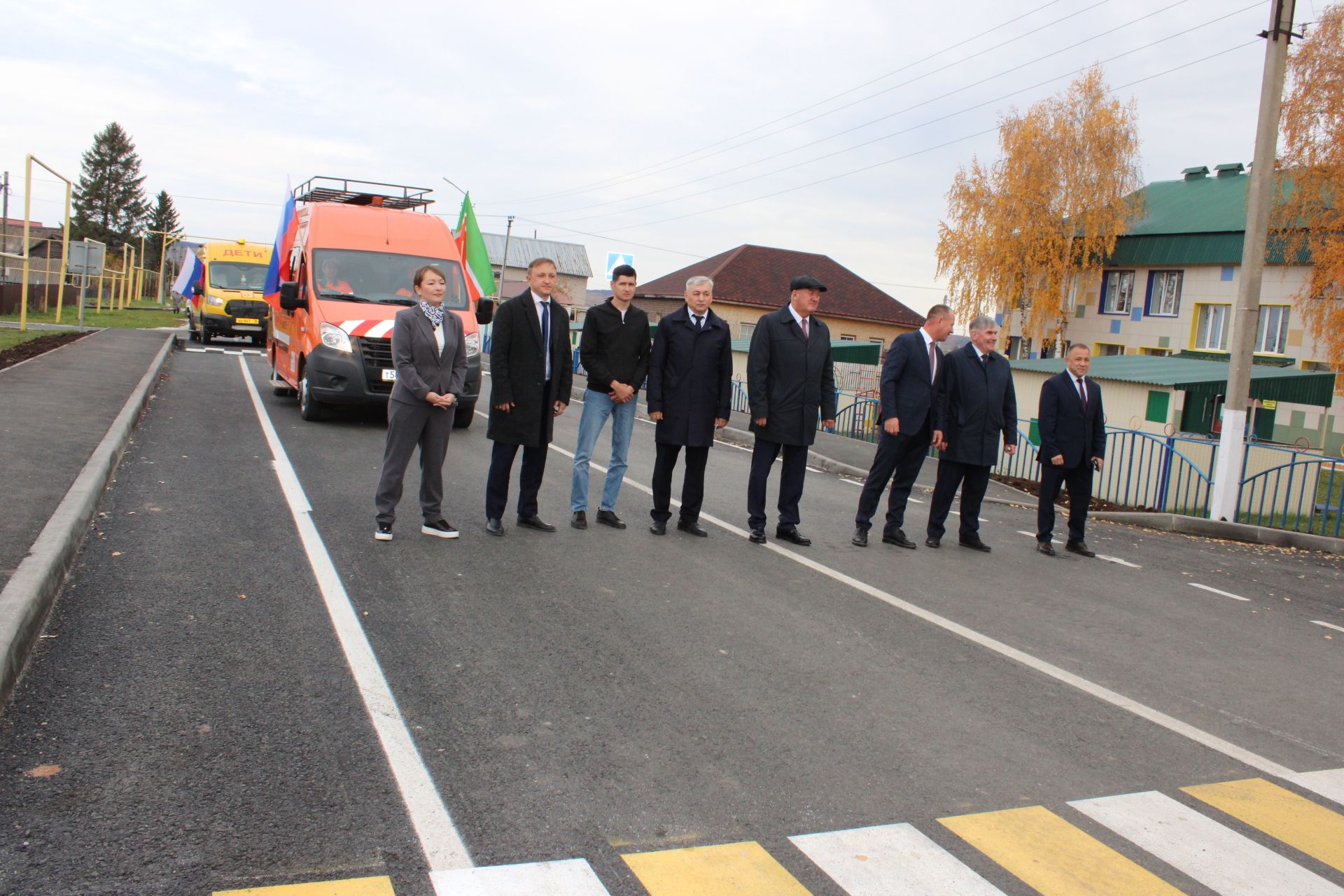 В Заинском районе открыли сразу несколько дорог после капремонта