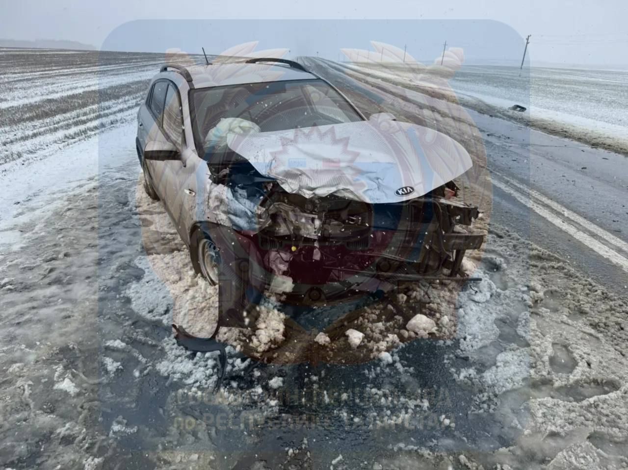 Смертельное ДТП под Заинском: столкновение Kia и Toyota унесло жизнь пассажира