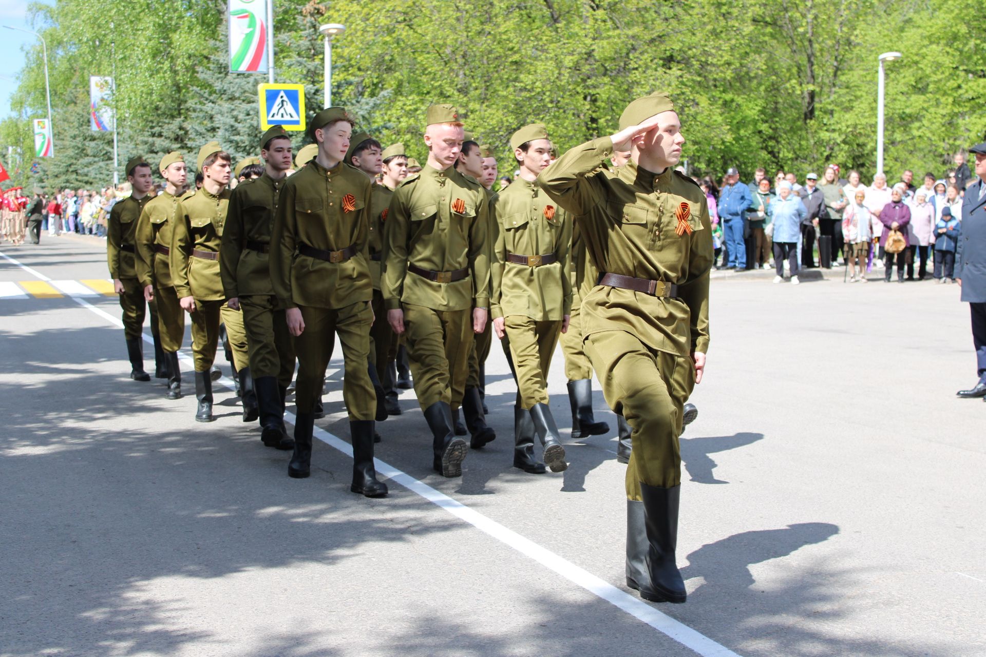 Празднование Дня победы: полный фоторепортаж