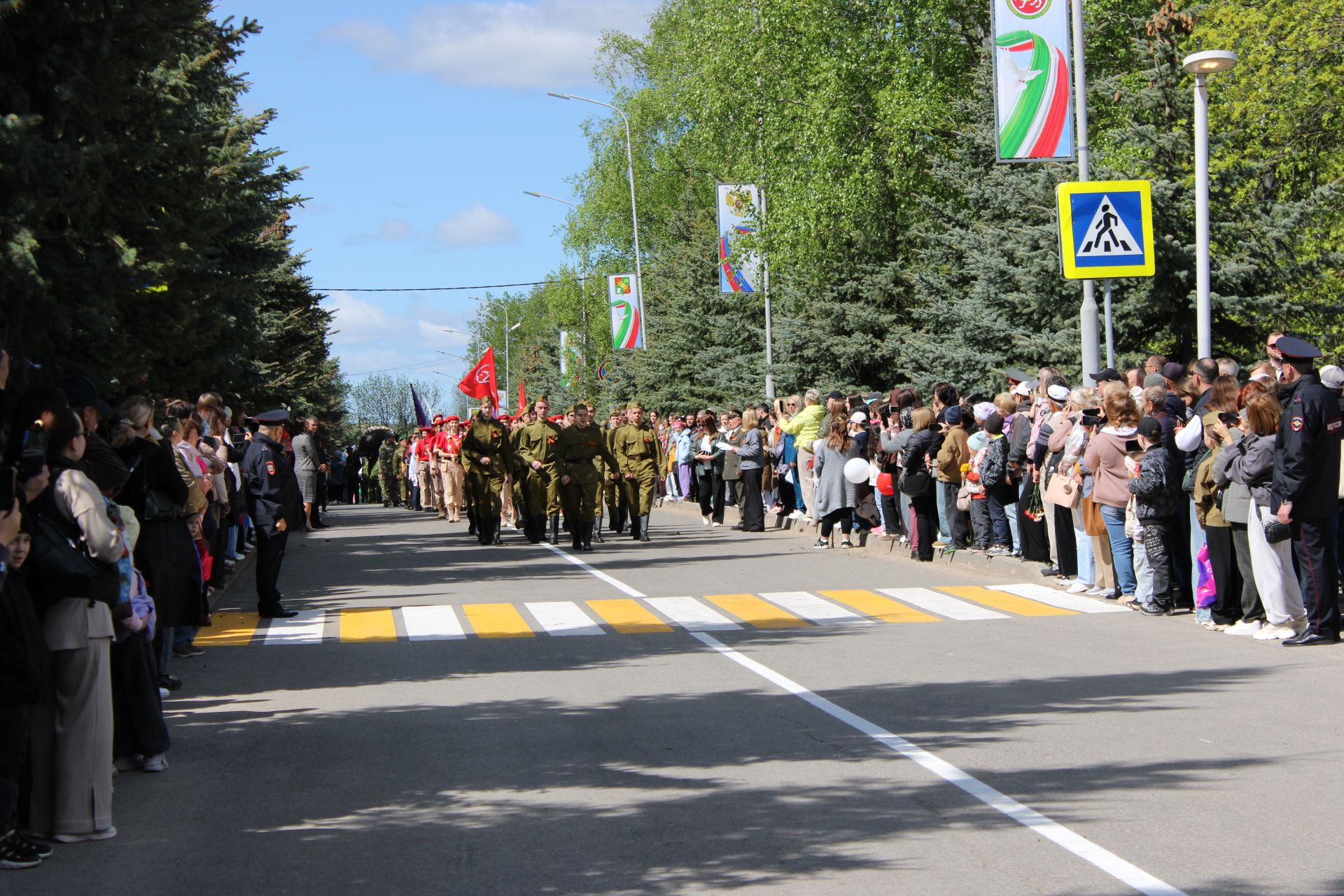 Празднование Дня победы: полный фоторепортаж