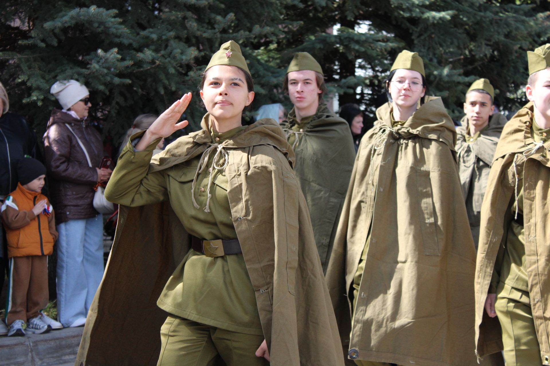 Празднование Дня победы: полный фоторепортаж