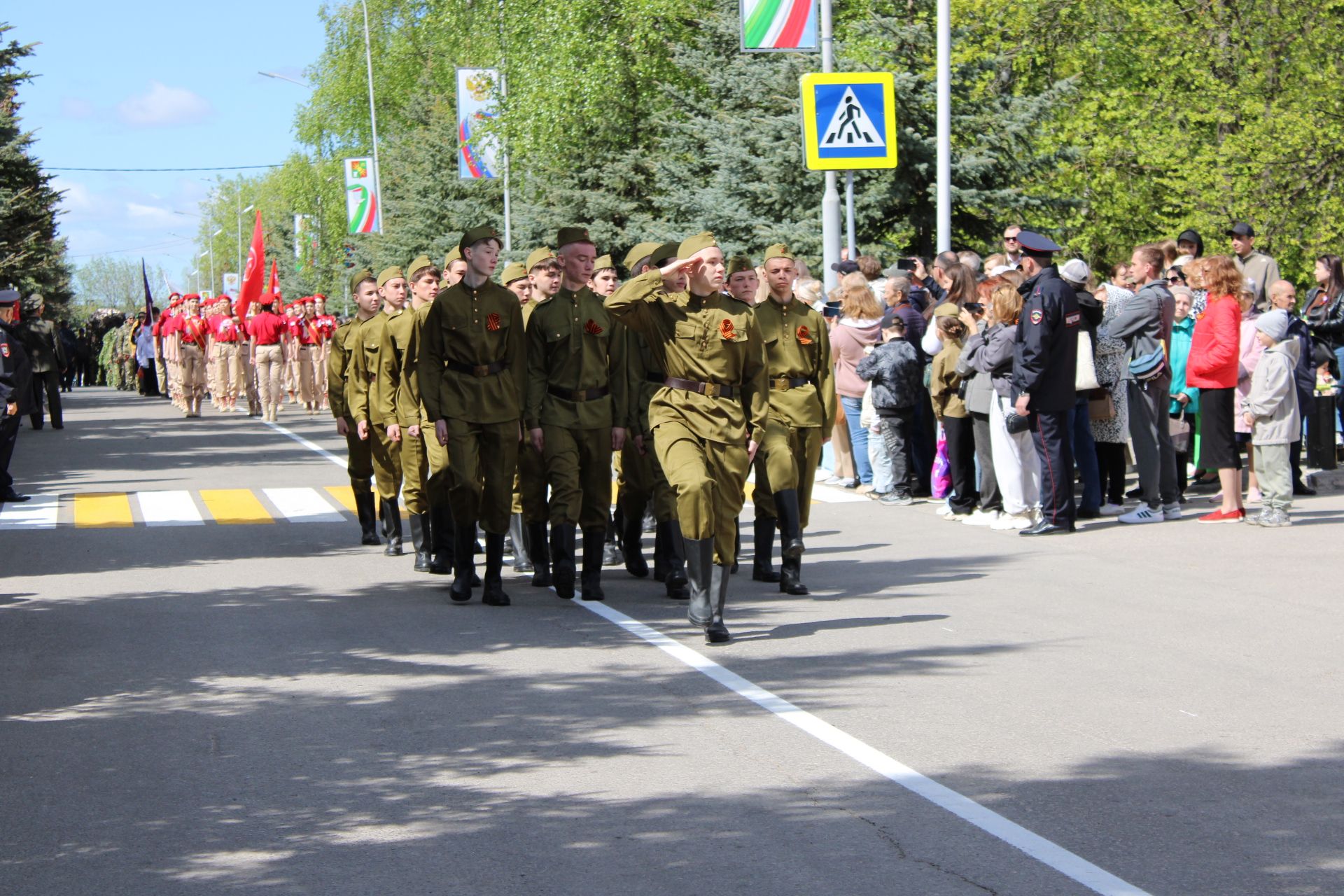 Празднование Дня победы: полный фоторепортаж