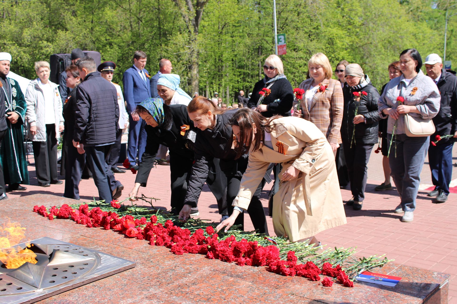 Празднование Дня победы: полный фоторепортаж