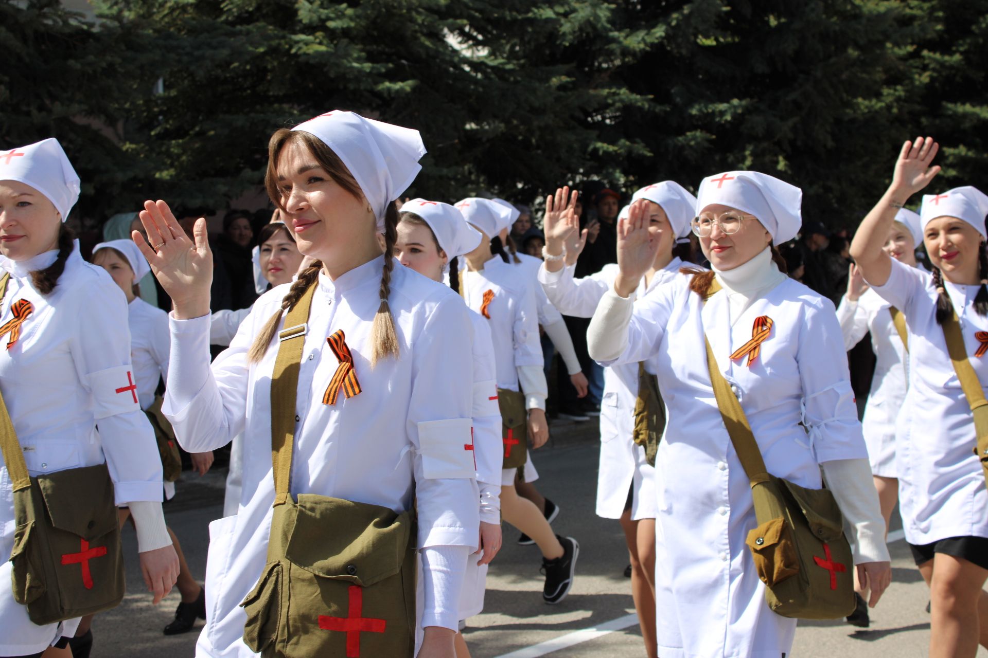 Празднование Дня победы: полный фоторепортаж