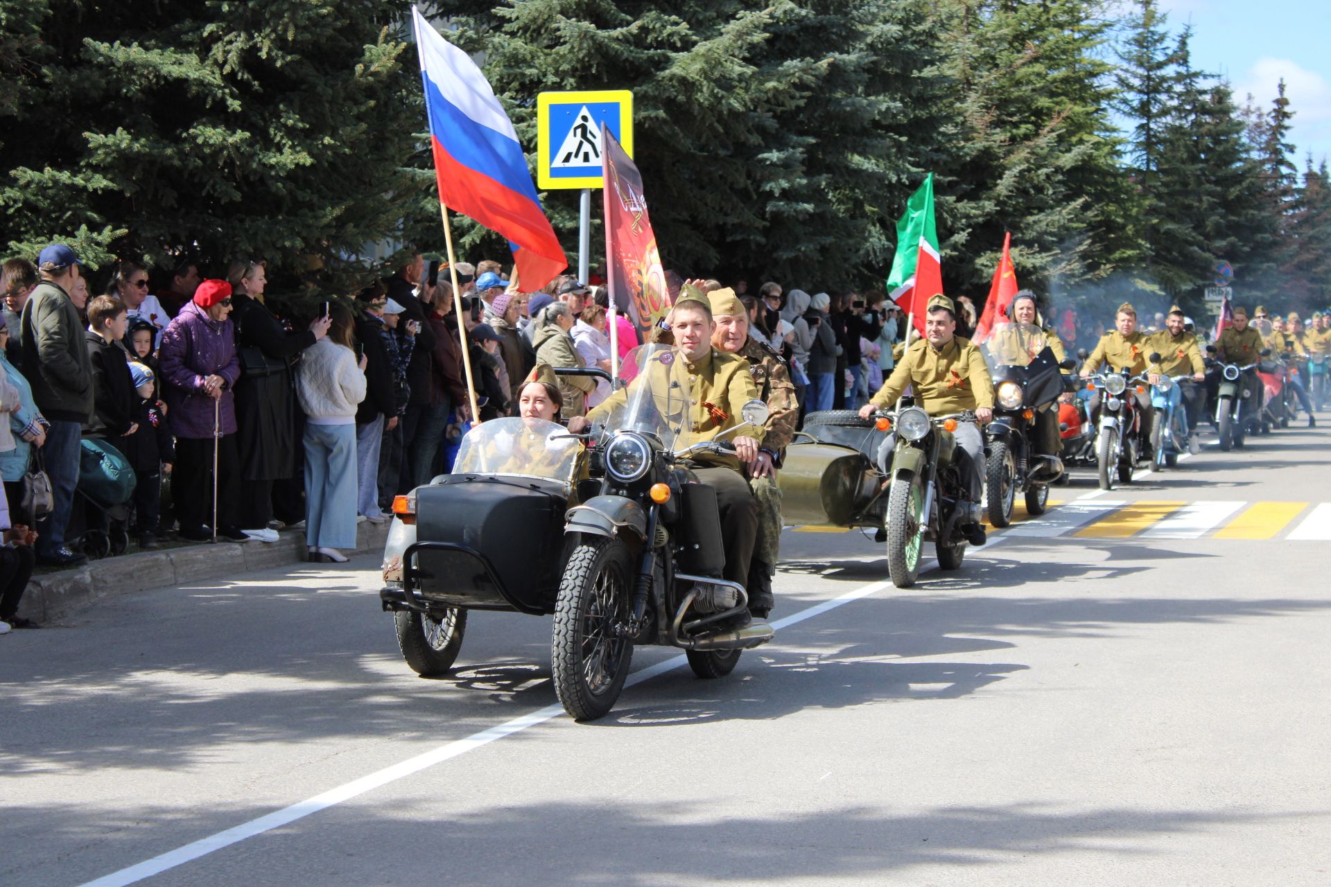 Празднование Дня победы: полный фоторепортаж