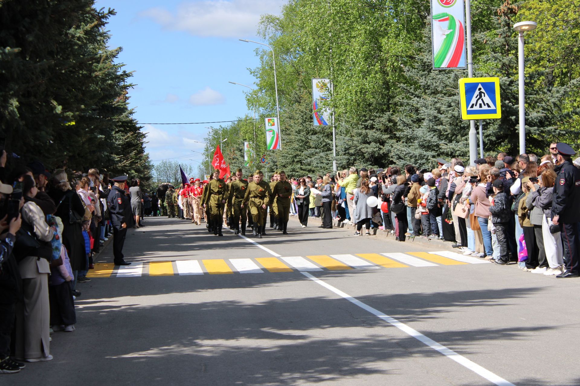Празднование Дня победы: полный фоторепортаж