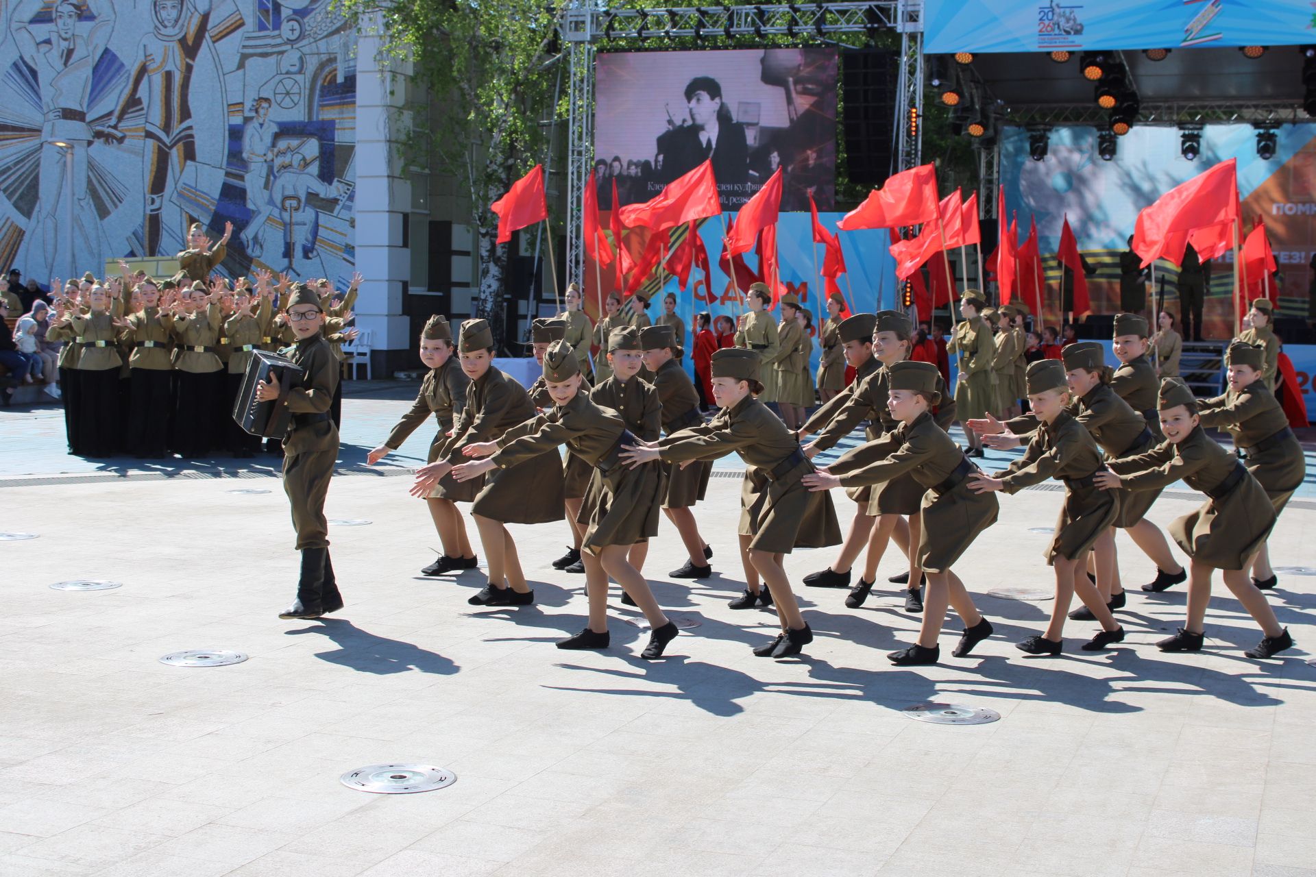 Празднование Дня победы: полный фоторепортаж