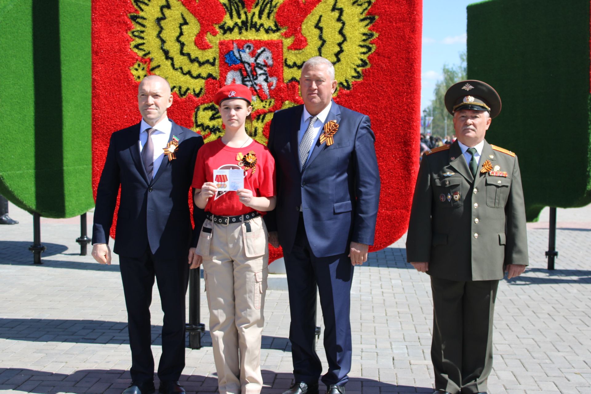 Празднование Дня победы: полный фоторепортаж