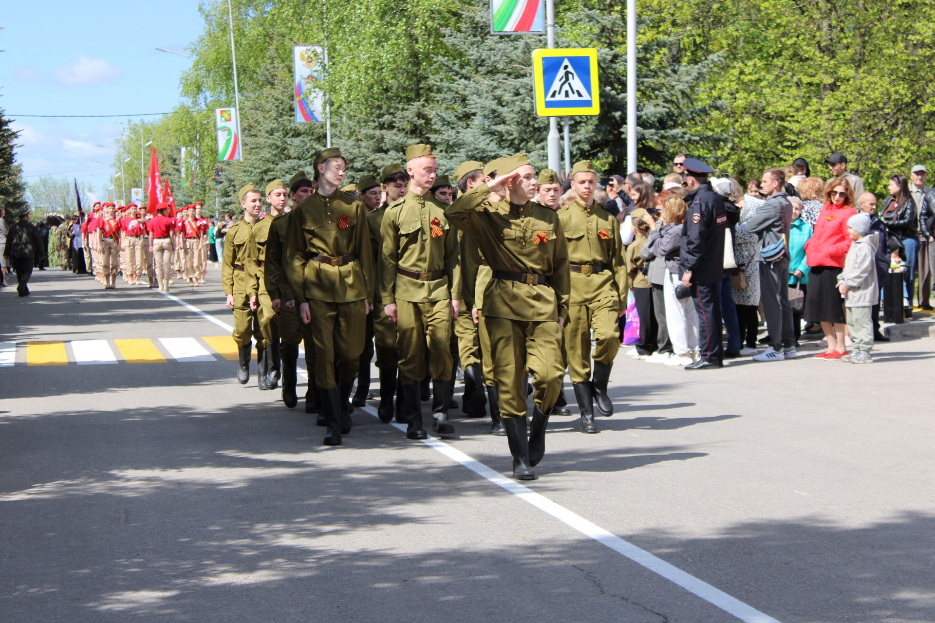 Празднование Дня победы: полный фоторепортаж