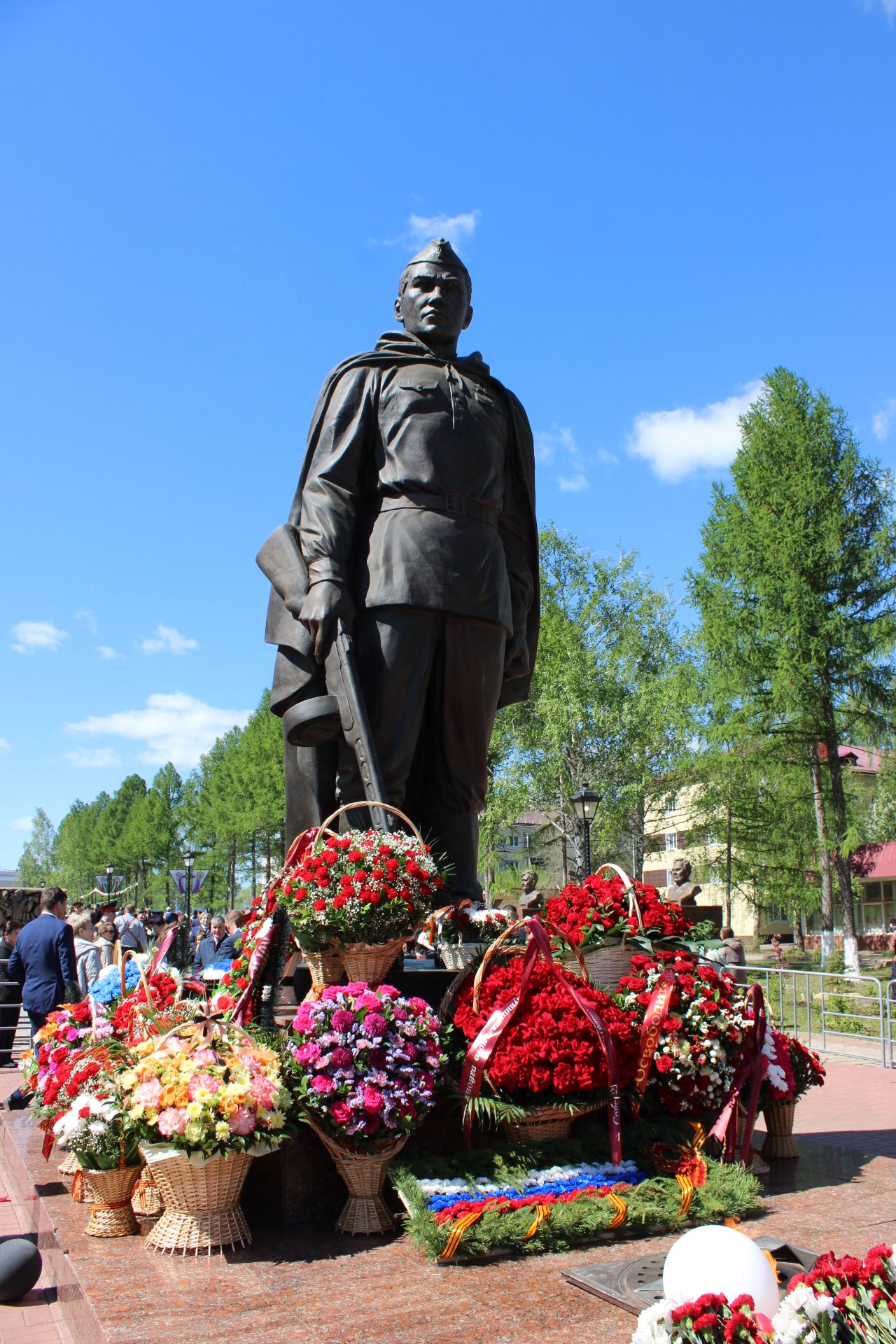 Празднование Дня победы: полный фоторепортаж