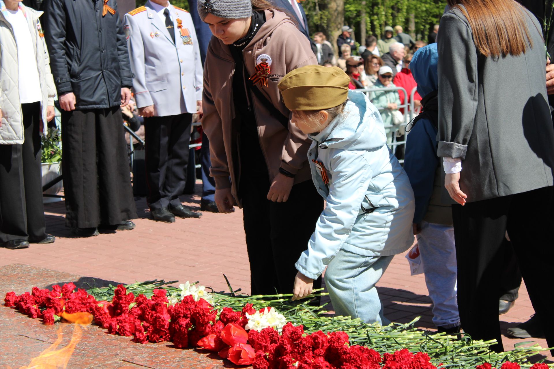 Празднование Дня победы: полный фоторепортаж