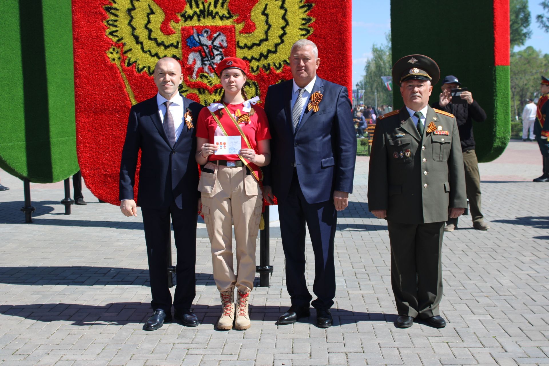Празднование Дня победы: полный фоторепортаж