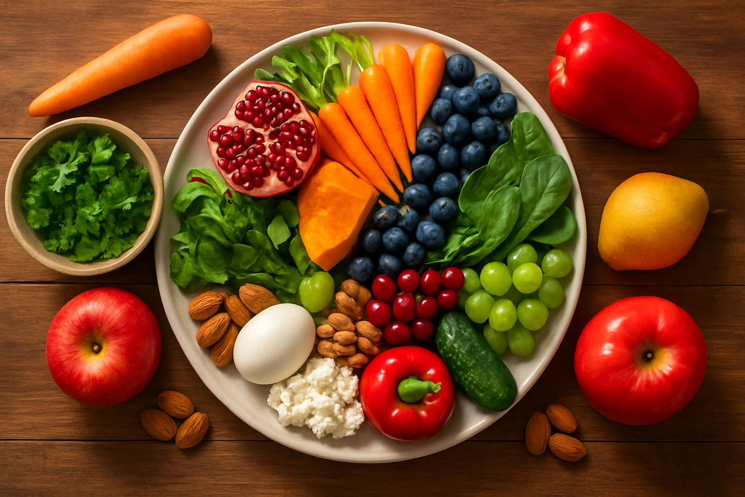 Диетологи собрали продукты для легких, глаз, почек и мышц в список