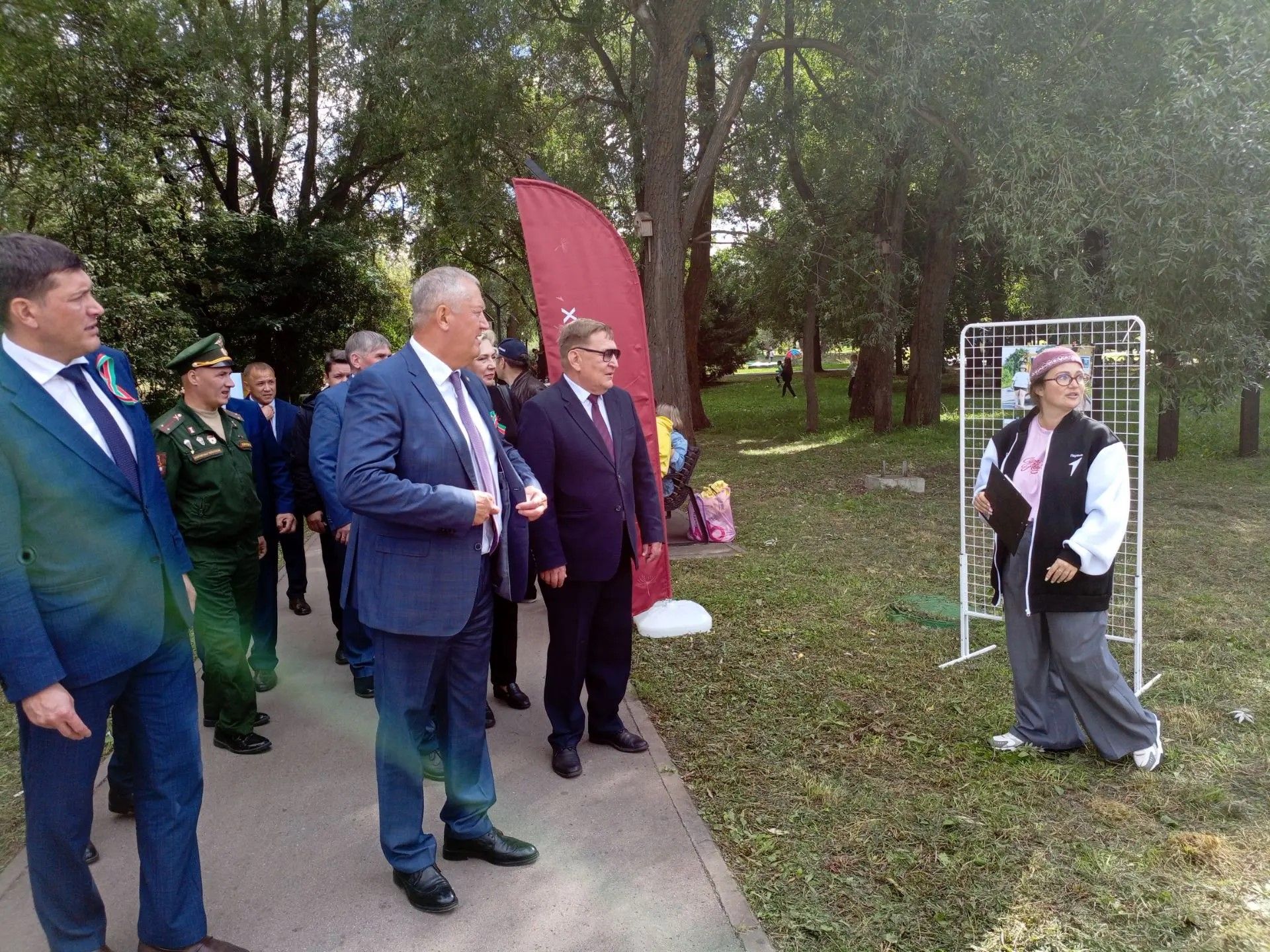Парк Фардиева в Заинске стал центром празднования Дня республики и города