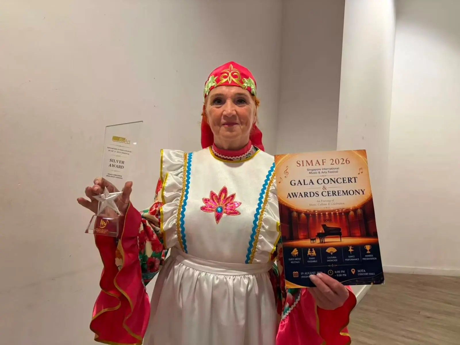 Заинский хореограф Лидия Нестягина завоевала «серебро» в Сингапуре