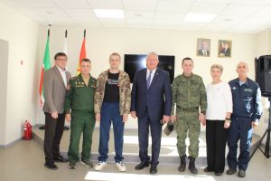 В Заинске прошла 56 встреча с военнослужащими