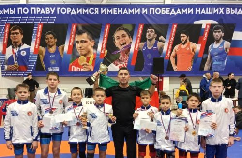 Юные борцы Заинска стали чемпионами турнира памяти Рашида Алтынбаева