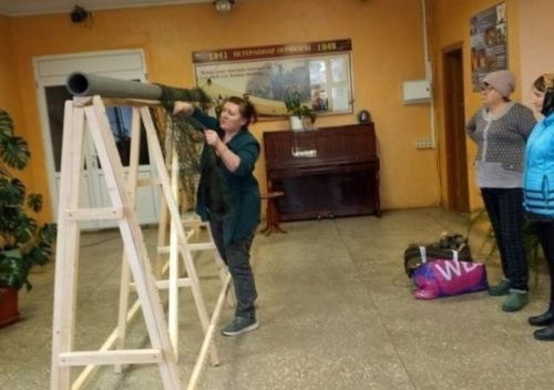 В Заинском районе открылась 26-я точка плетения маскировочных сетей
