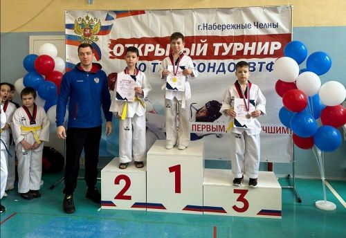 Спортсмены из Заинска завоевали восемь медалей на соревнованиях по тхэквондо