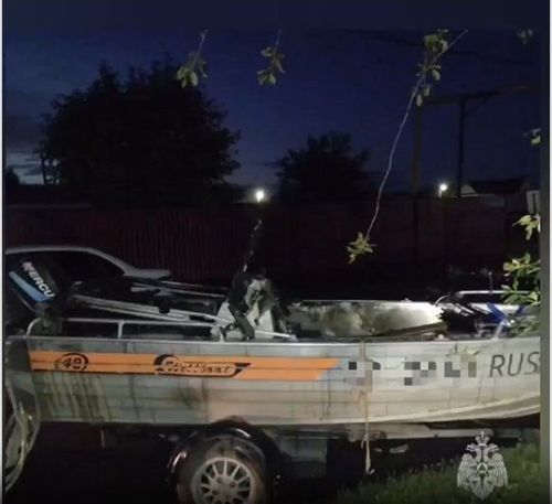 В Заинске при пожаре в гараже пострадал мужчина с ожогами