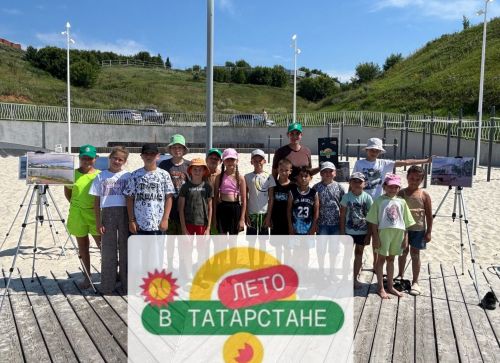 Заинский музей провёл квест с артефактами на набережной города