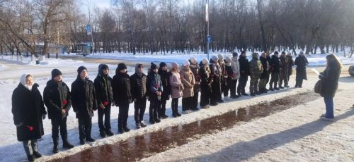 Заинцы почтили память погибших в блокадном Ленинграде