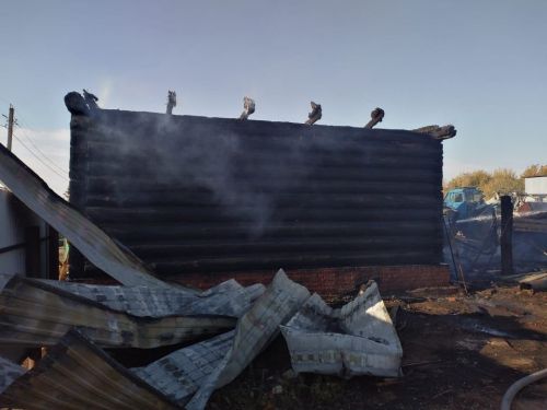 В Заинском районе женщина умышленно подожгла дом