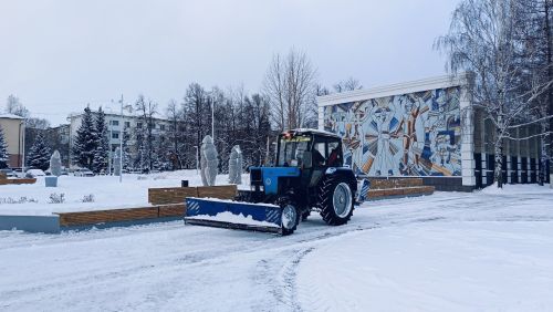 Дорожные службы Заинска перешли на усиленный режим