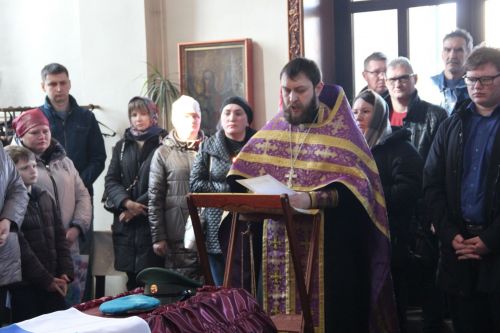 Жители Заинского района простились с участником спецоперации Алексеем Агашкиным