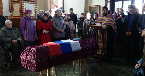 Заинск простился с младшим сержантом Алексеем Агашкиным