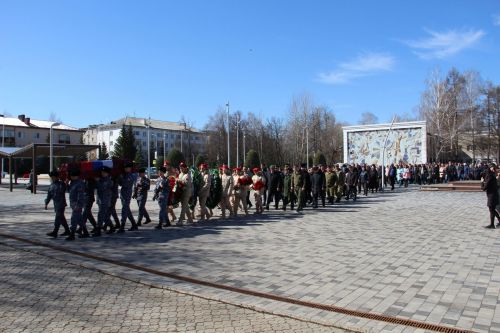 Жители Заинского района простились с участником спецоперации Алексеем Агашкиным