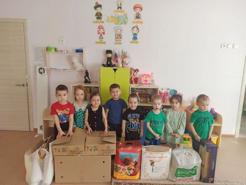 Заинские дошкольники поучаствовали в сборе макулатуры