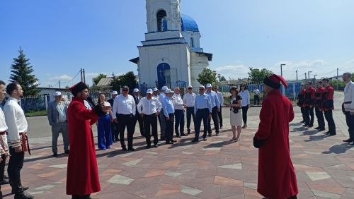 Участники Заинского зонального семинара – на Школьной горе
