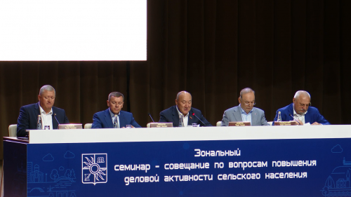 В рамках семинара-совещания состоялись «круглые столы» и пленарная часть