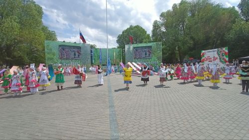 На юбилейный Сабантуй в Заинский район приехали почетные гости