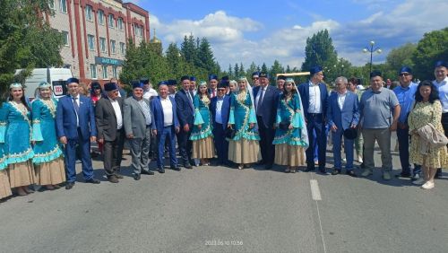 На юбилейный Сабантуй в Заинский район приехали почетные гости