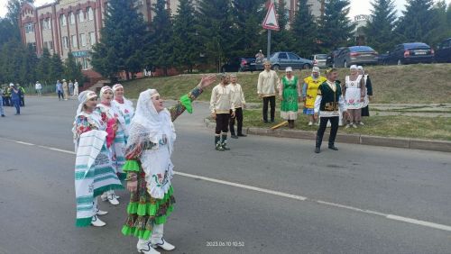 На юбилейный Сабантуй в Заинский район приехали почетные гости